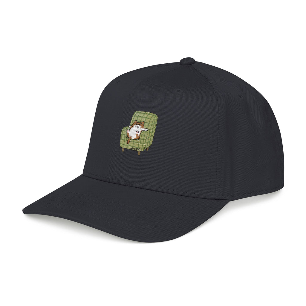 The Cat, Zero Thoughts Printed Baseball Cap