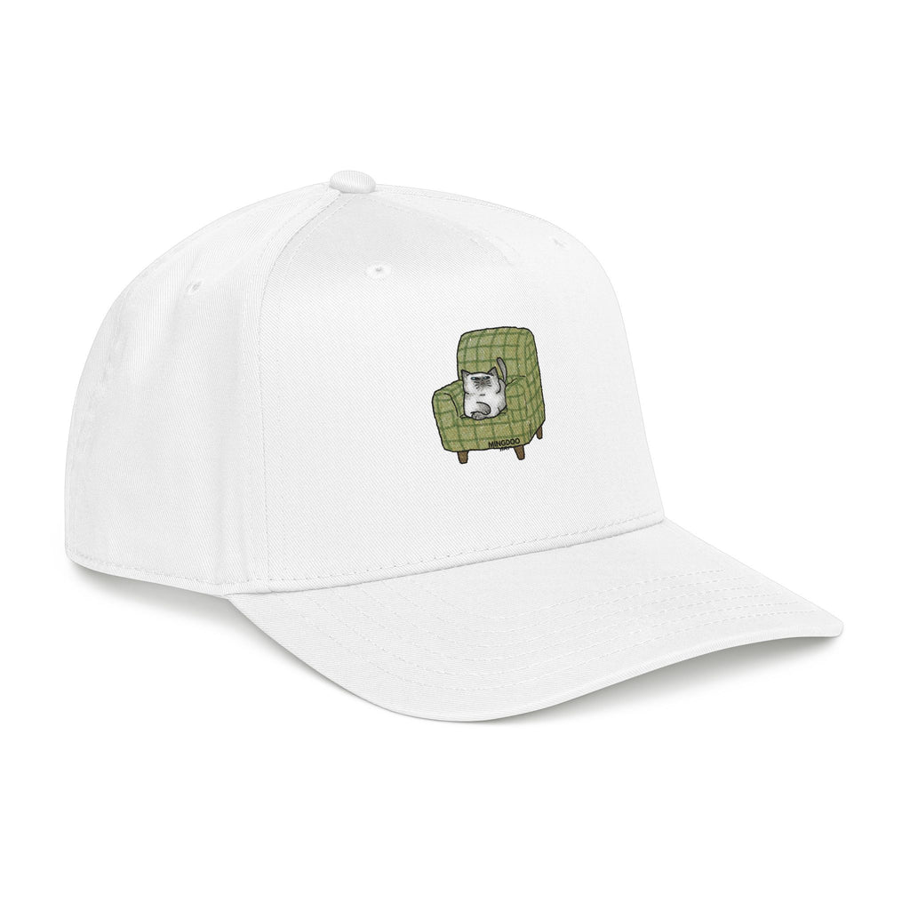 The Cat, Zero Thoughts Printed Baseball Cap