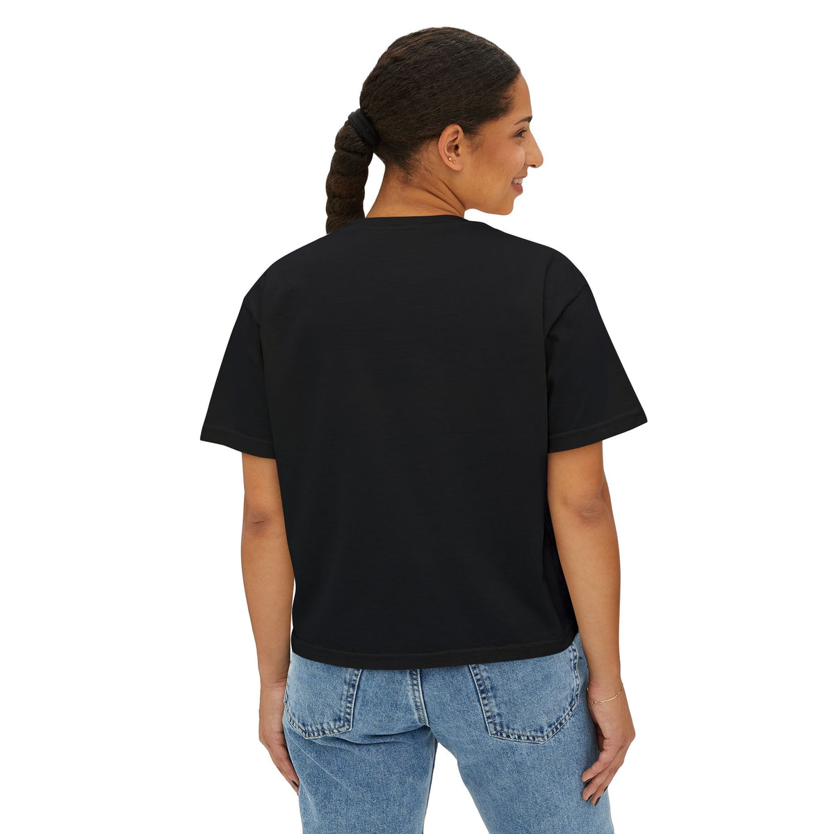 The Cat, Zero Thoughts Women's Boxy Tee