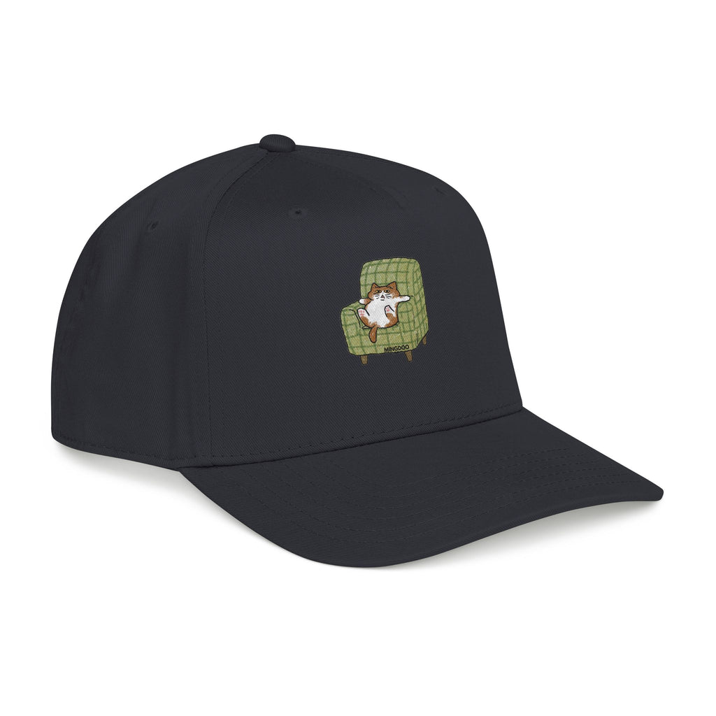 The Cat, Zero Thoughts Printed Baseball Cap