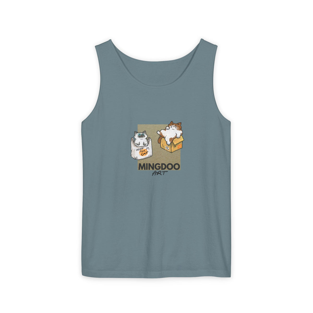 Two Cats, Zero Thoughts Unisex Tank Top