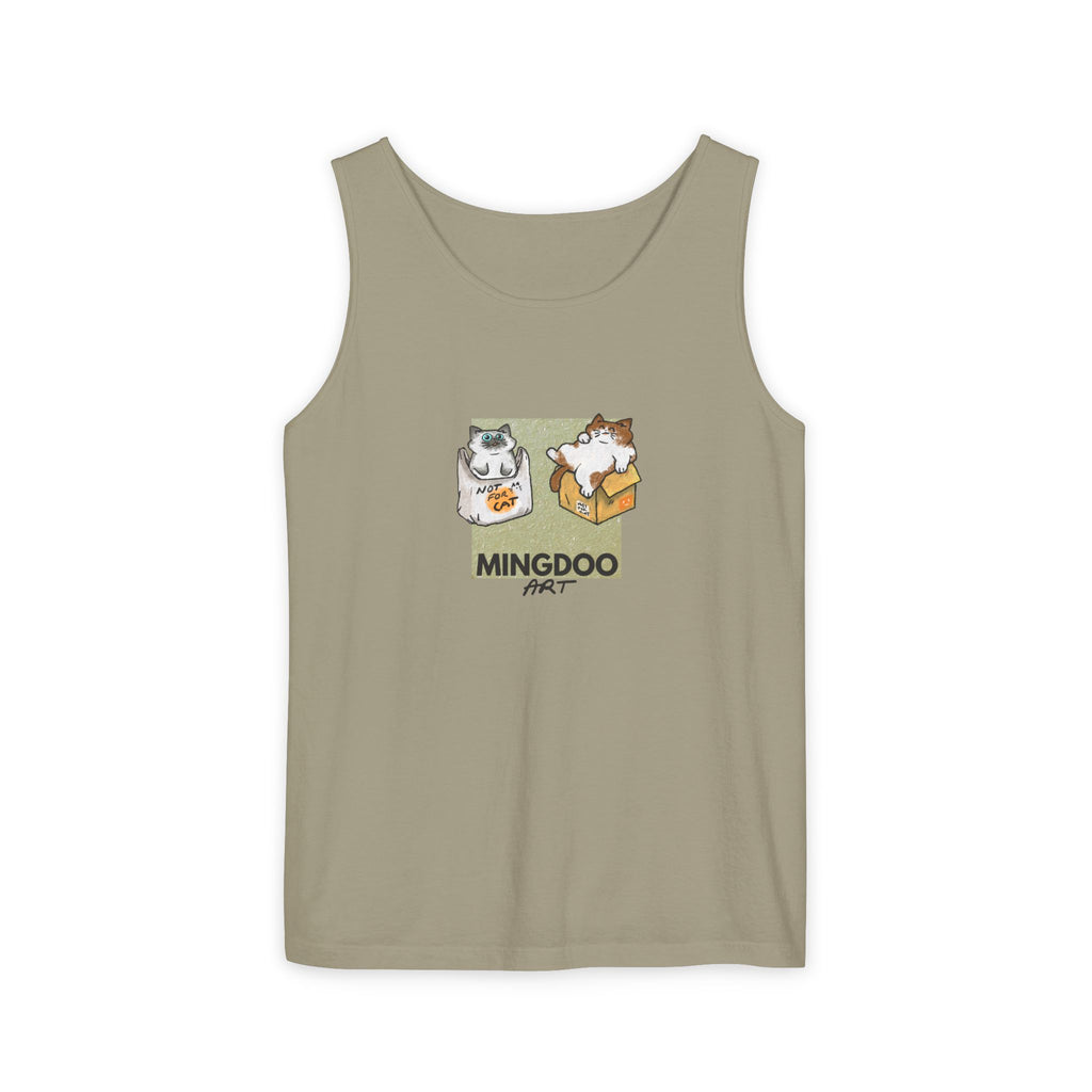 Two Cats, Zero Thoughts Unisex Tank Top