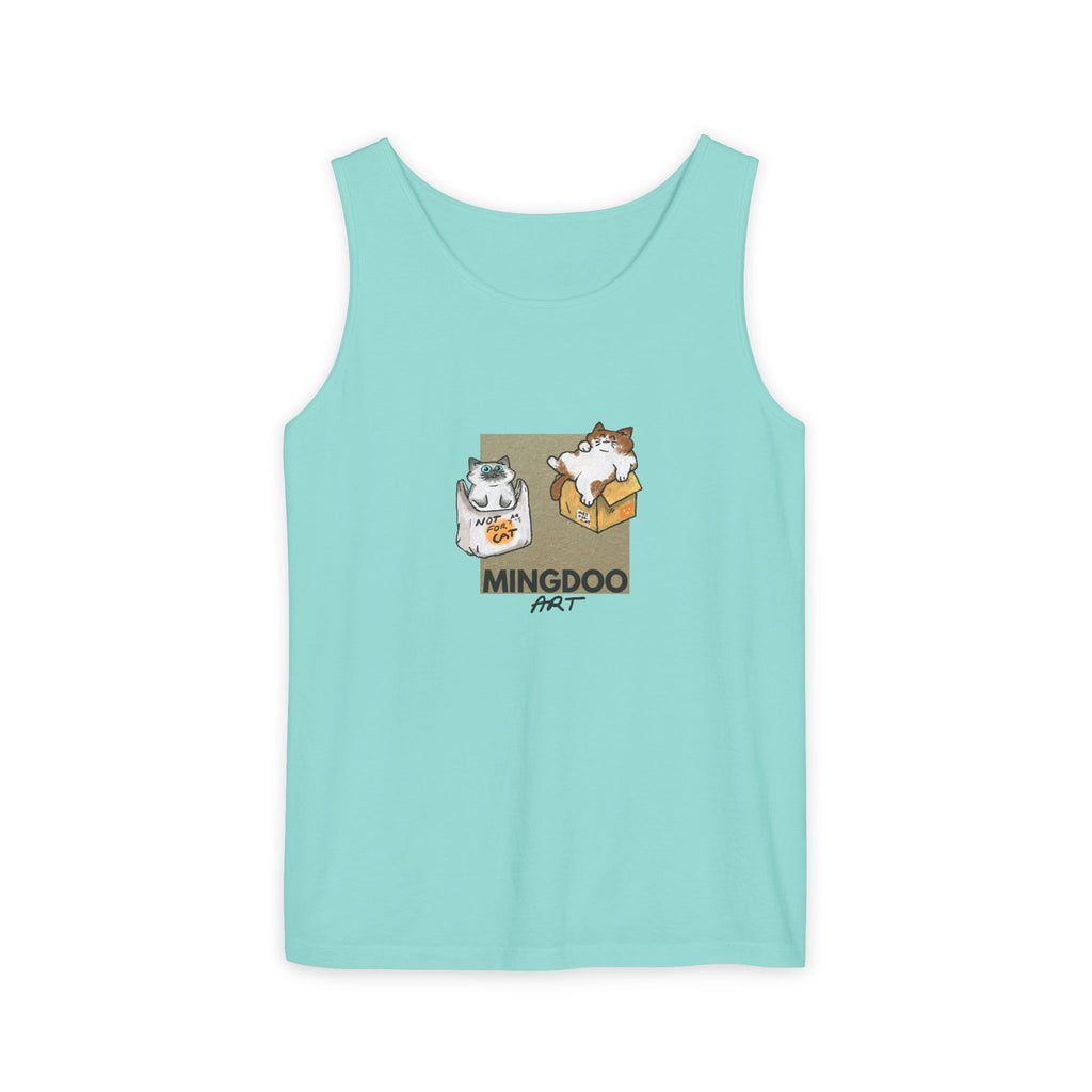 Two Cats, Zero Thoughts Unisex Tank Top