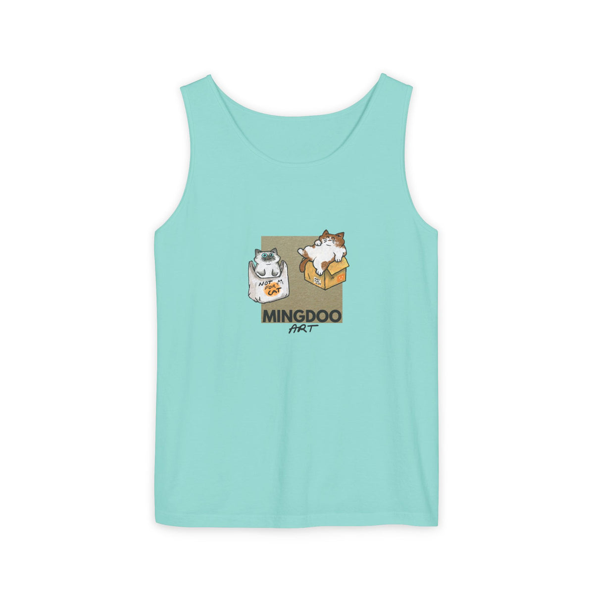 Two Cats, Zero Thoughts Unisex Tank Top