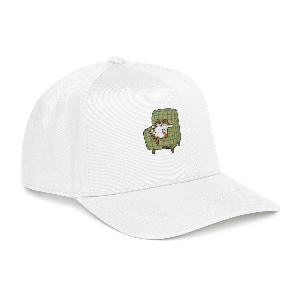The Cat, Zero Thoughts Printed Baseball Cap