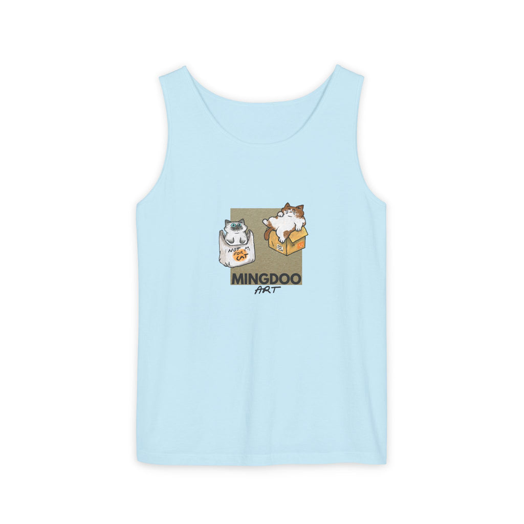 Two Cats, Zero Thoughts Unisex Tank Top