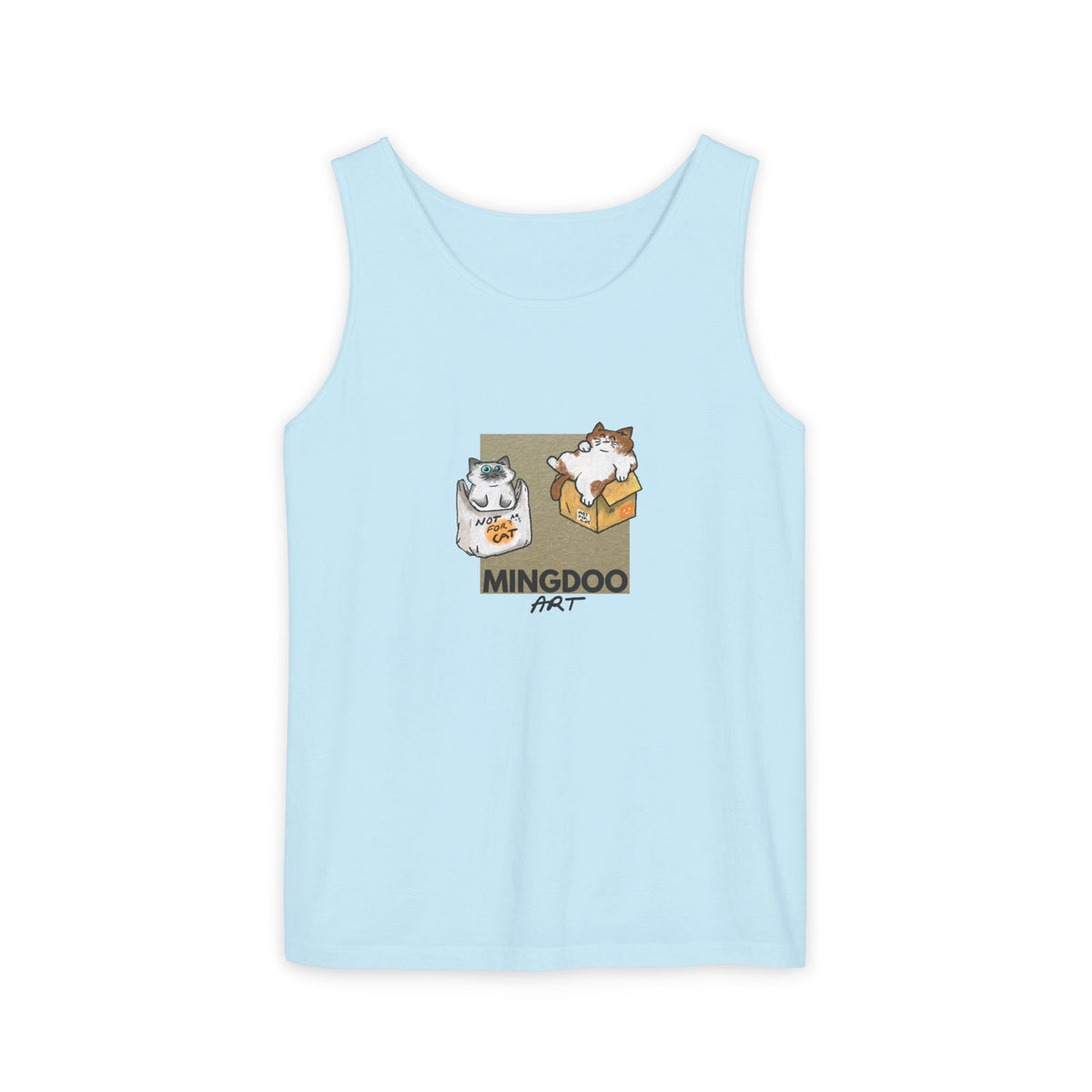 Two Cats, Zero Thoughts Unisex Tank Top