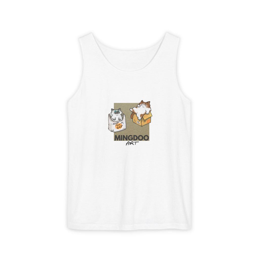 Two Cats, Zero Thoughts Unisex Tank Top