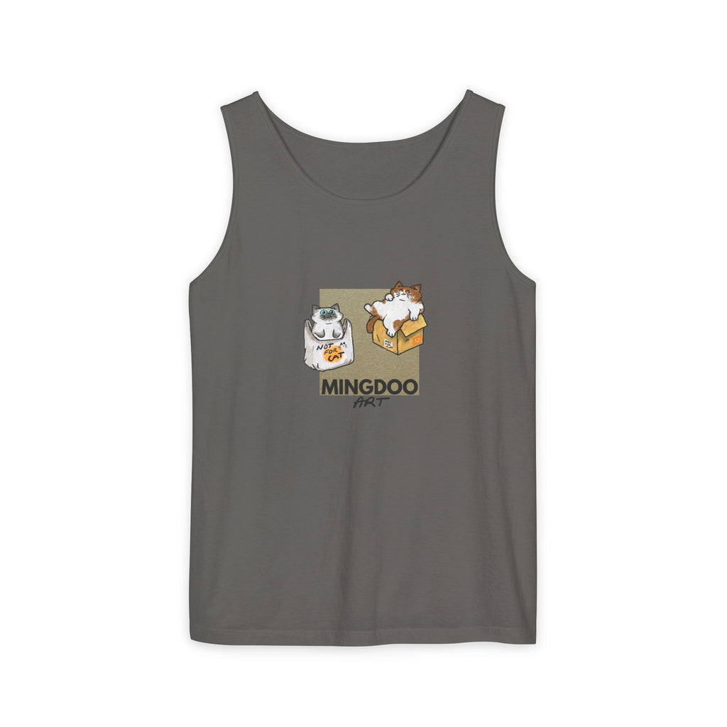 Two Cats, Zero Thoughts Unisex Tank Top