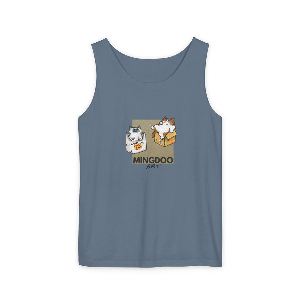 Two Cats, Zero Thoughts Unisex Tank Top