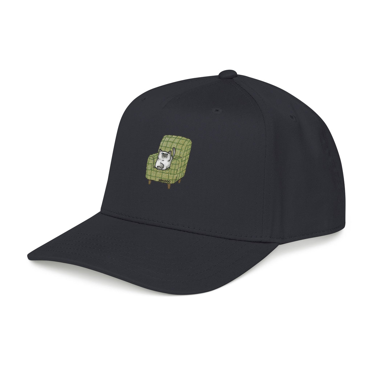 The Cat, Zero Thoughts Printed Baseball Cap