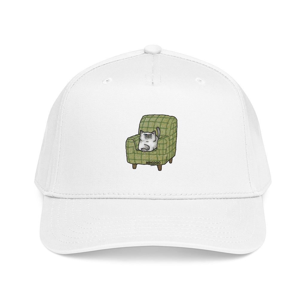 The Cat, Zero Thoughts Printed Baseball Cap