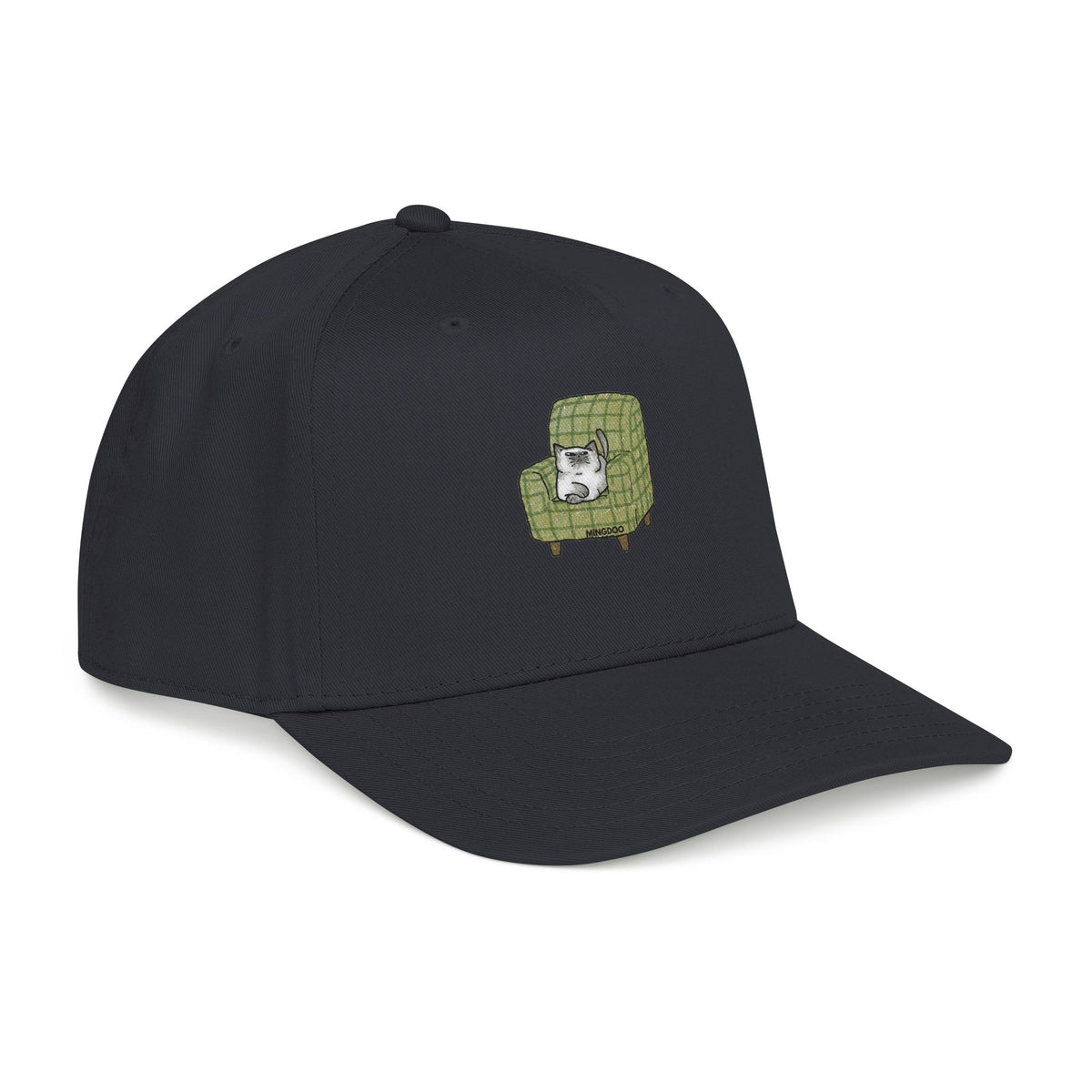 The Cat, Zero Thoughts Printed Baseball Cap