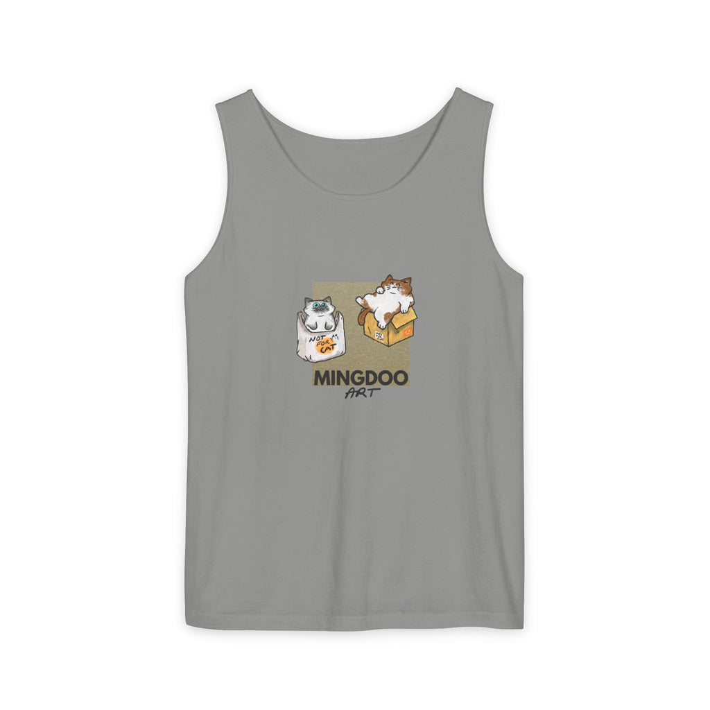 Two Cats, Zero Thoughts Unisex Tank Top