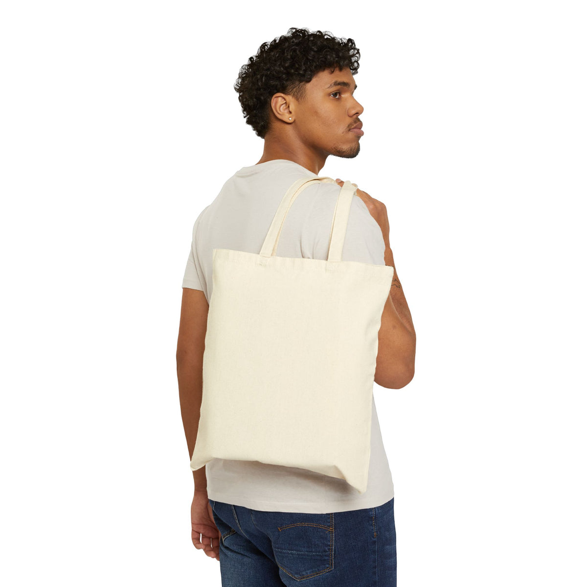 Two Cats, Zero Thoughts Canvas Tote Bag