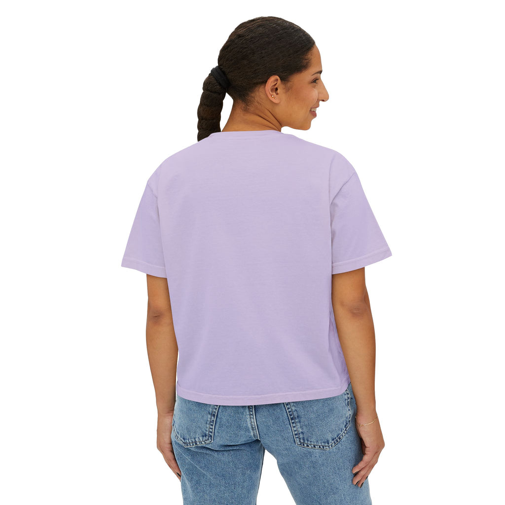 The Cat, Zero Thoughts Women's Boxy Tee