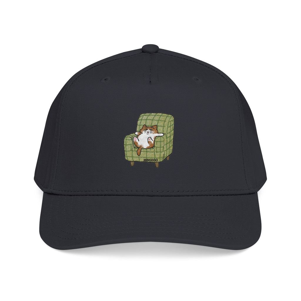 The Cat, Zero Thoughts Printed Baseball Cap